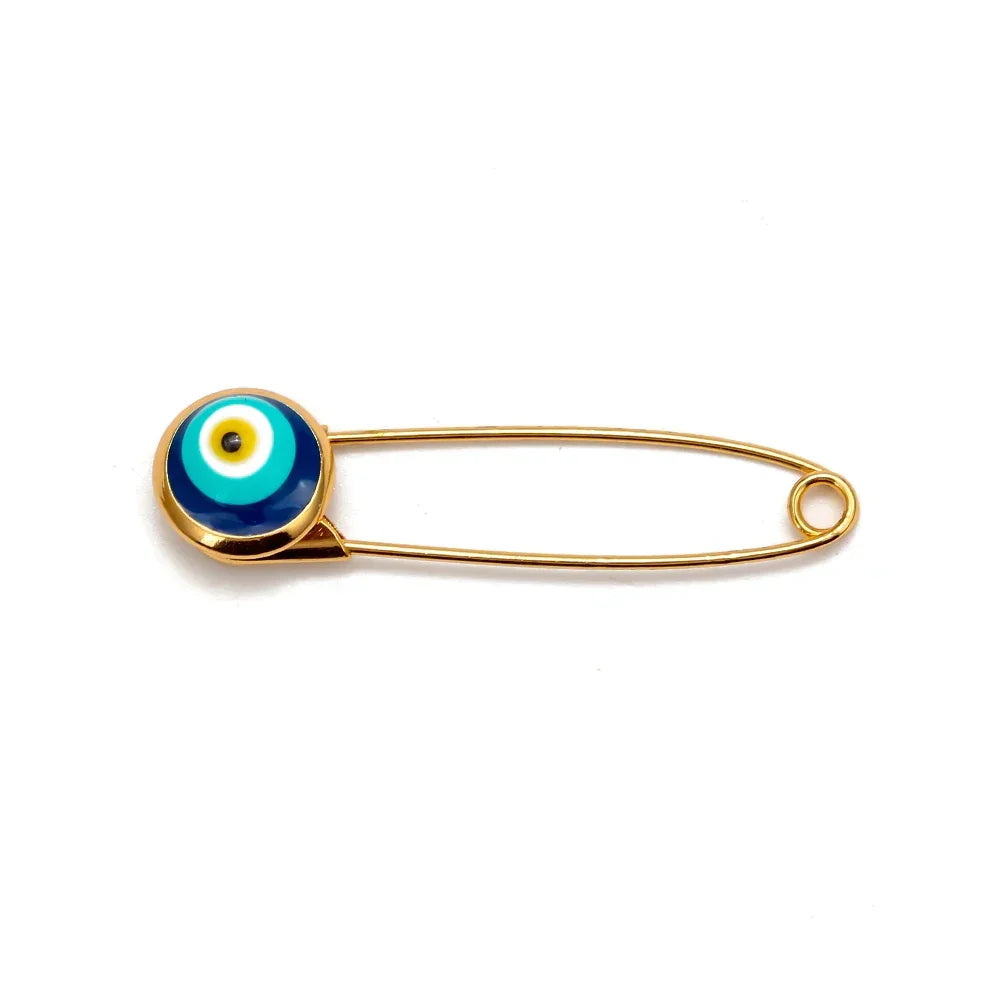 Baby Evil Eye Pin - Dark blue
