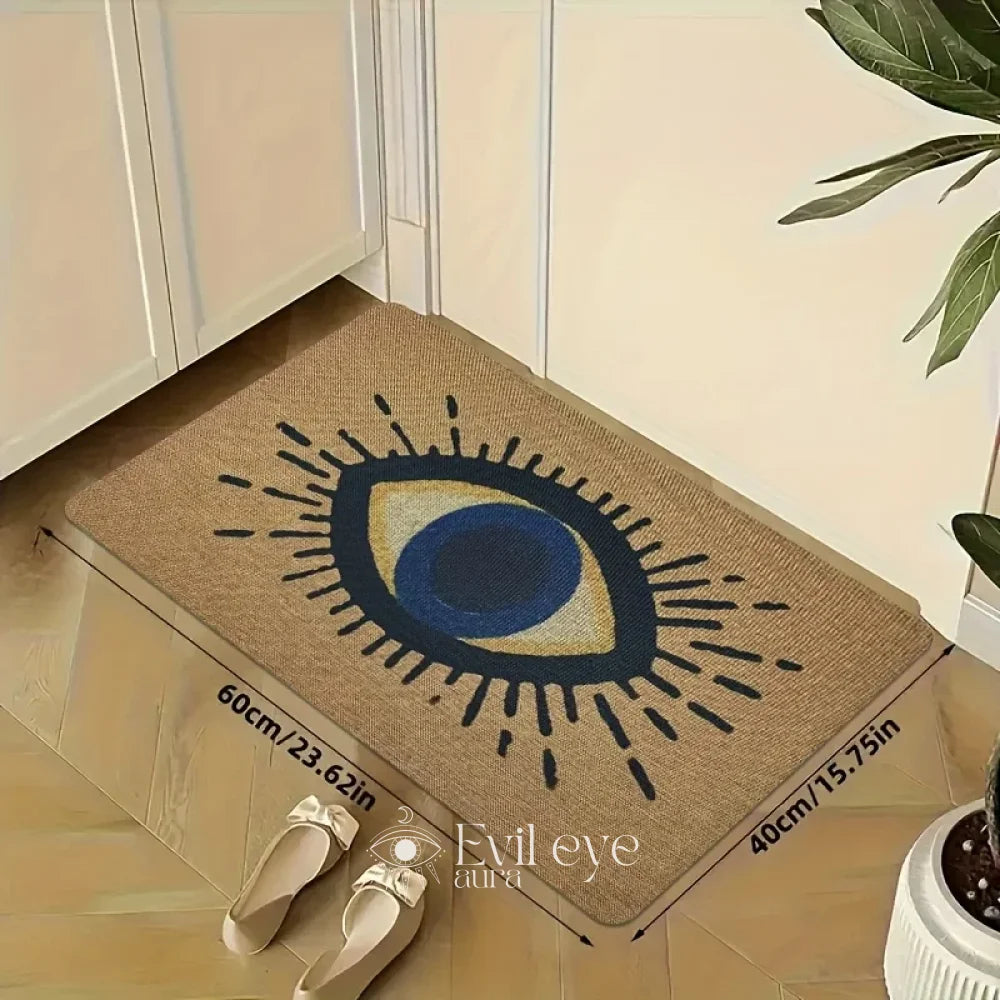 Big Evil Eye Doormat