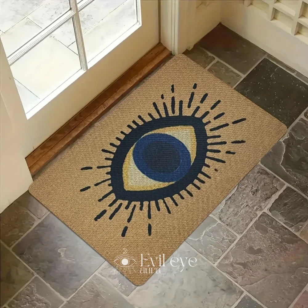 Big Evil Eye Doormat