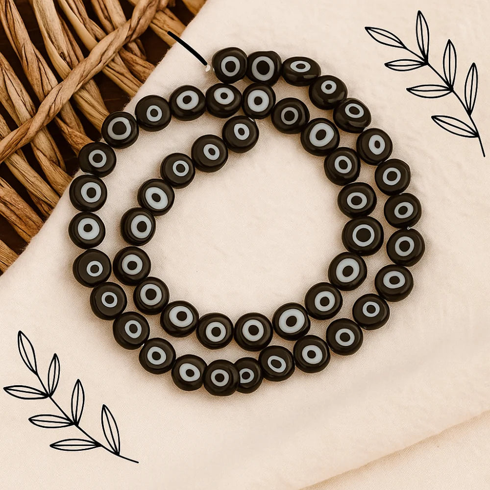 Black Evil Eye Beads