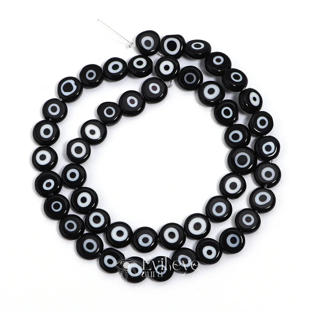 Black Evil Eye Beads