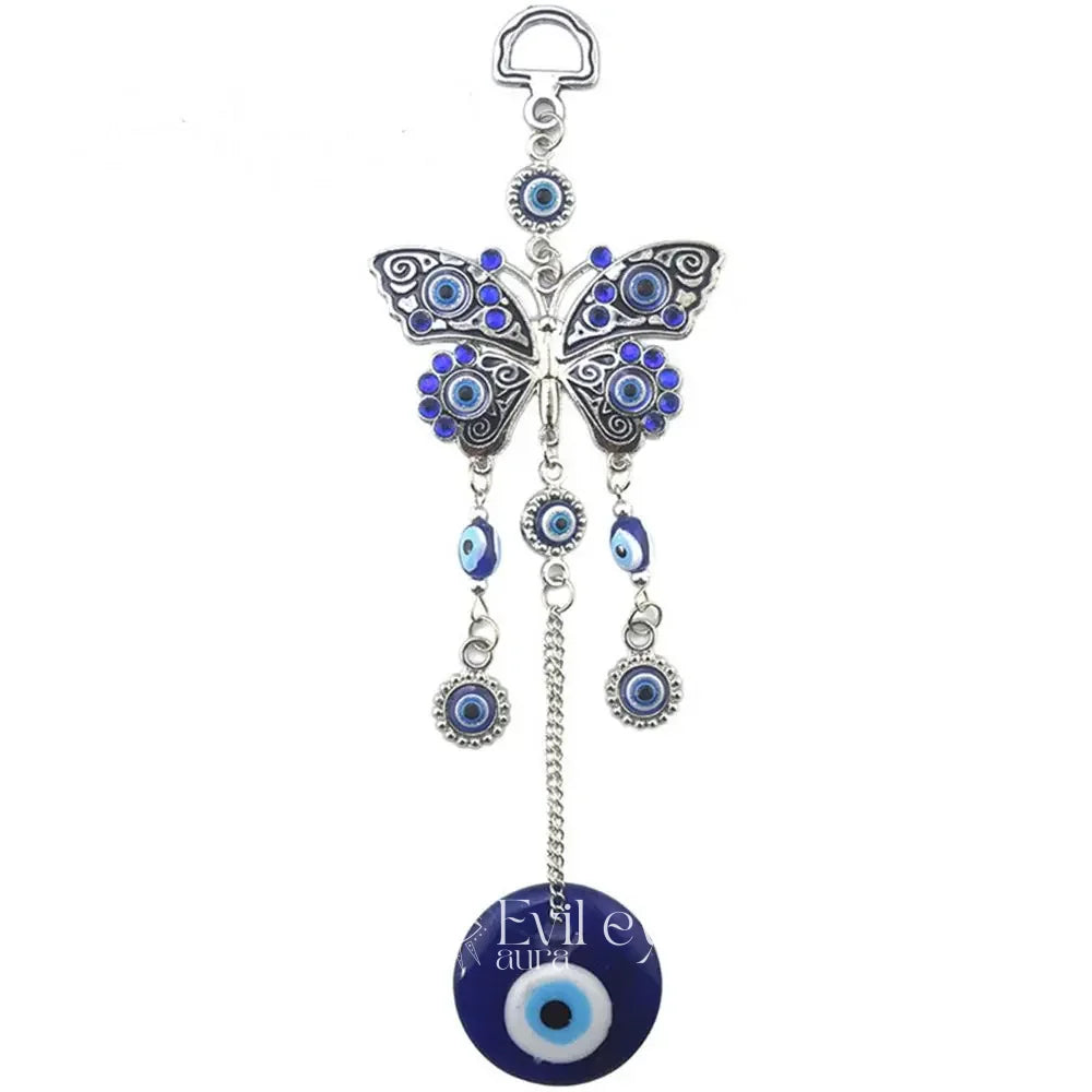 Butterfly Evil Eye Wall Hanging