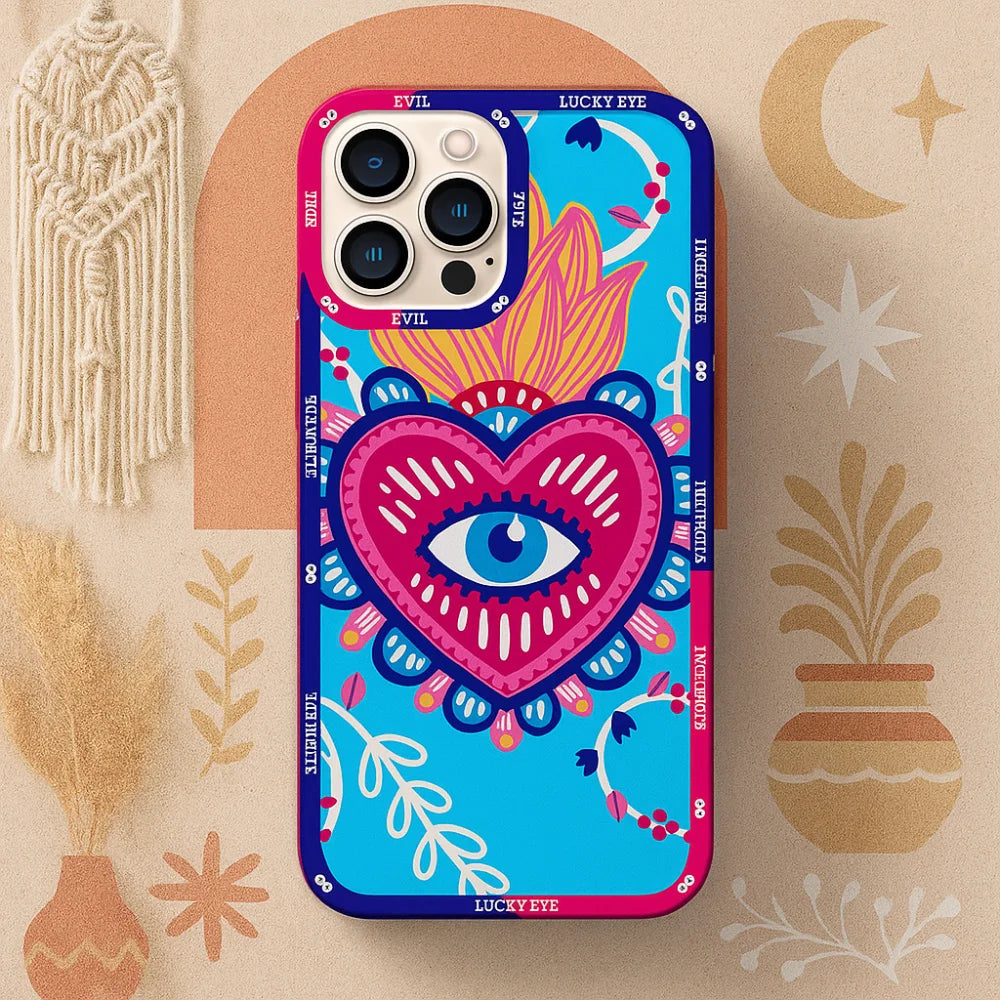 Colorful Evil Eye Phone case