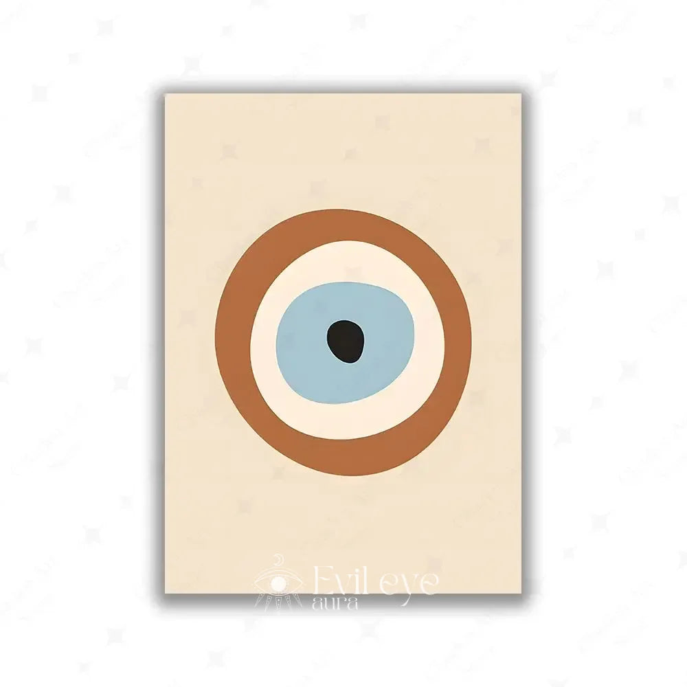 Evil Eye Art Painting - 10 / 40x60cm No Frame