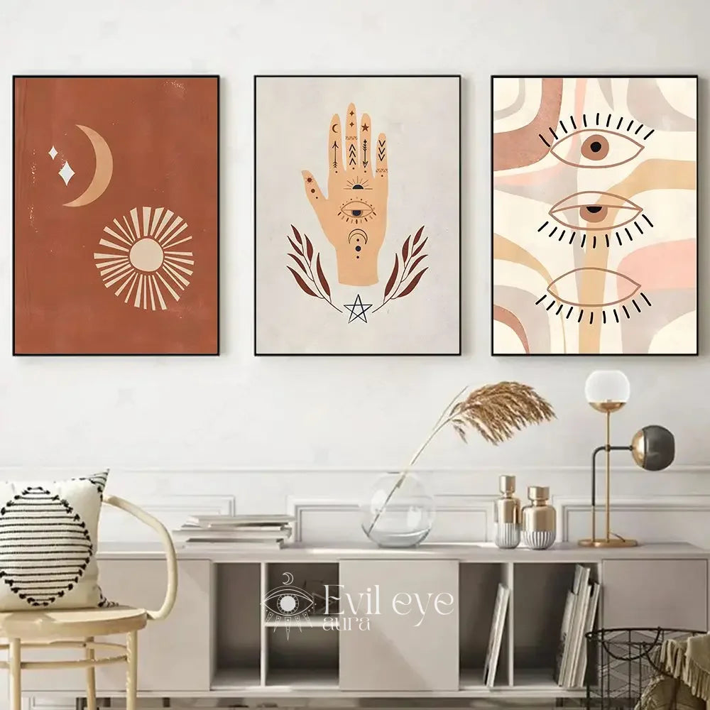 Evil Eye Art Painting