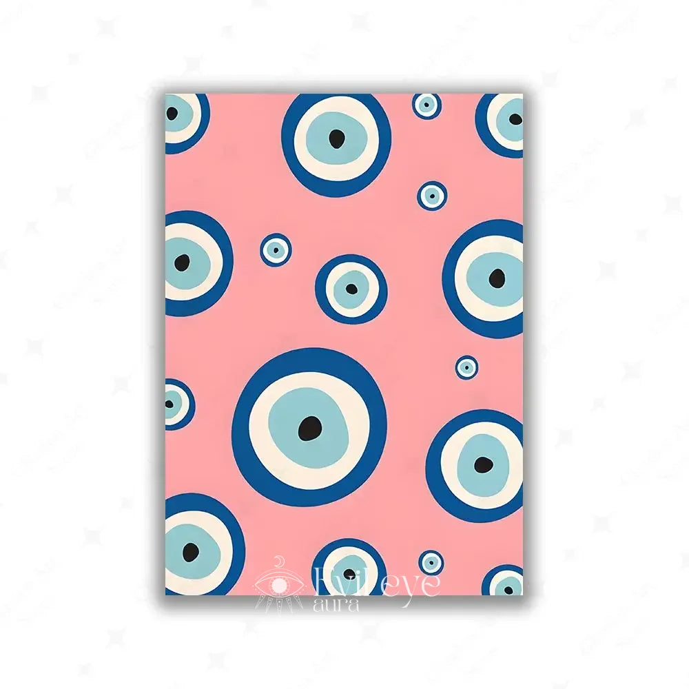 Evil Eye Art Painting - 4 / 40x60cm No Frame