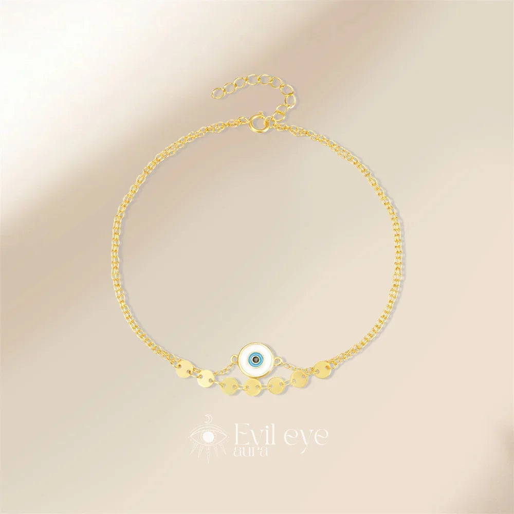 Evil Eye Charm Anklet