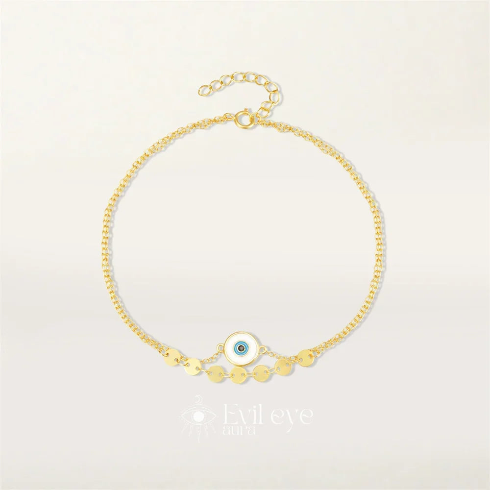 Evil Eye Charm Anklet