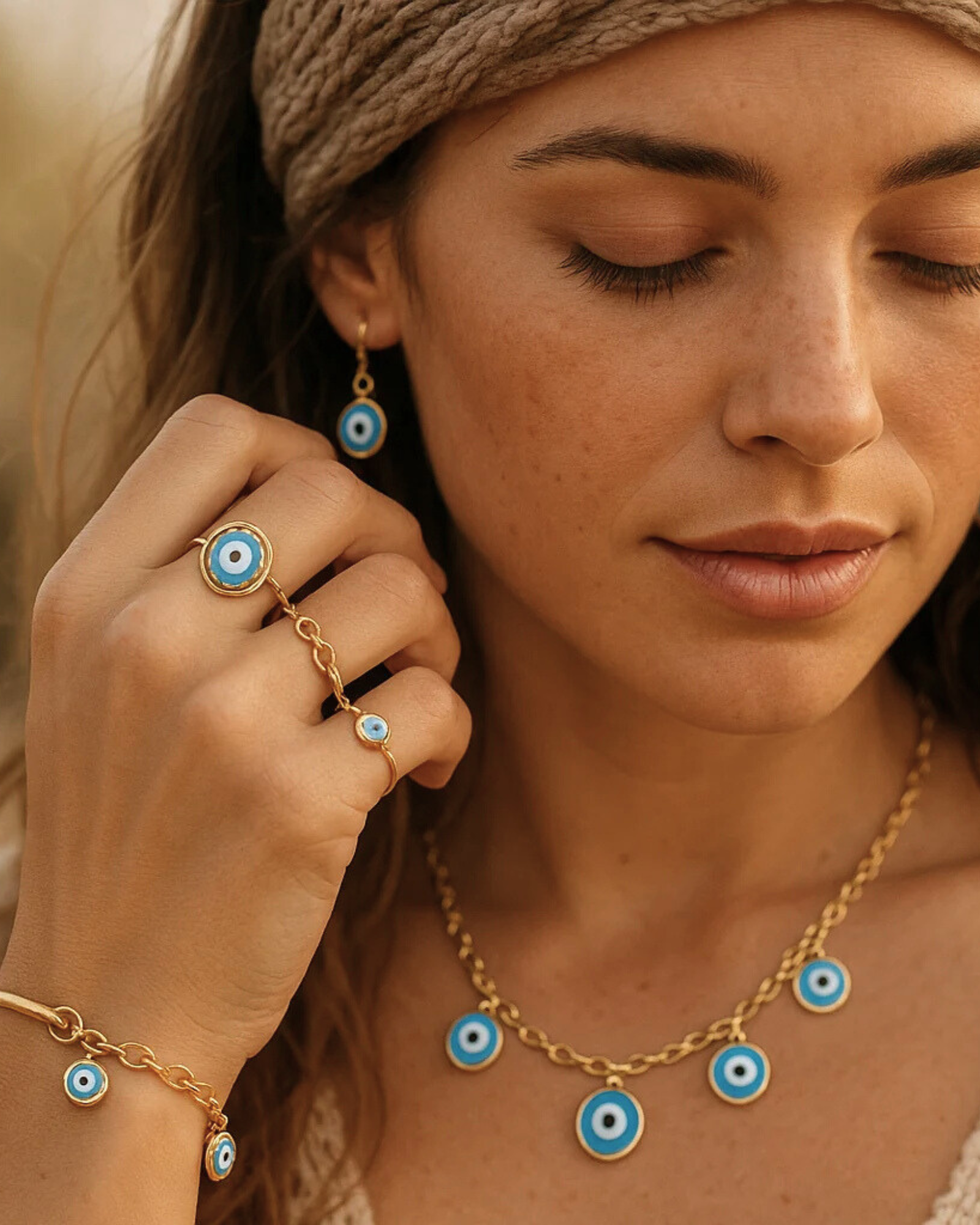 evil eye earrings