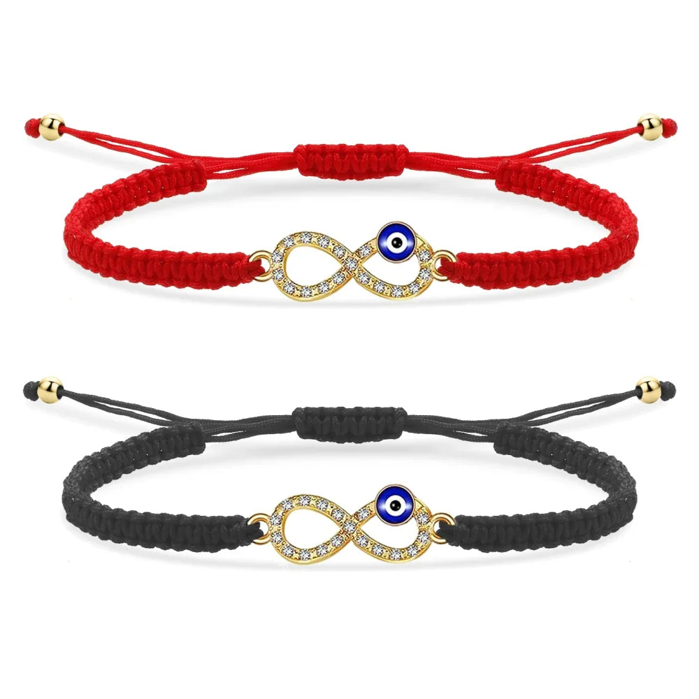 Evil Eye Infinity Bracelet