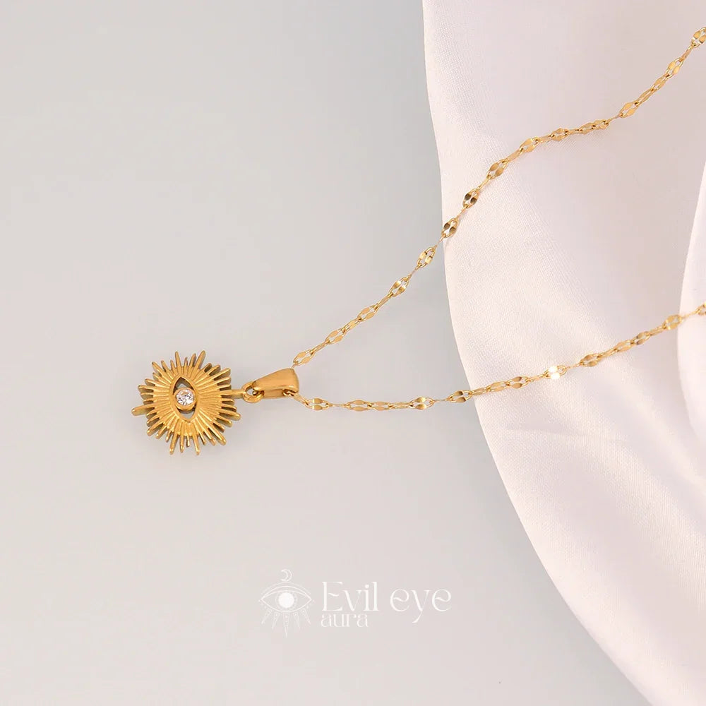 Evil Eye Minimalist Necklace