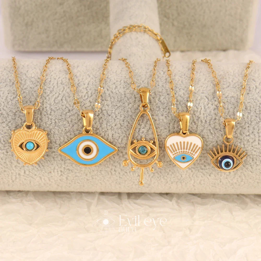 Evil Eye Minimalist Necklace