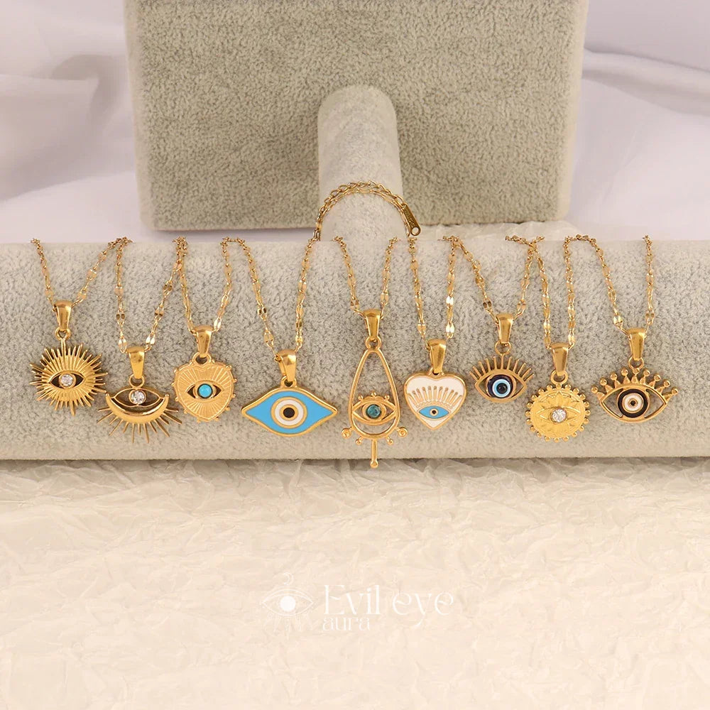 Evil Eye Minimalist Necklace