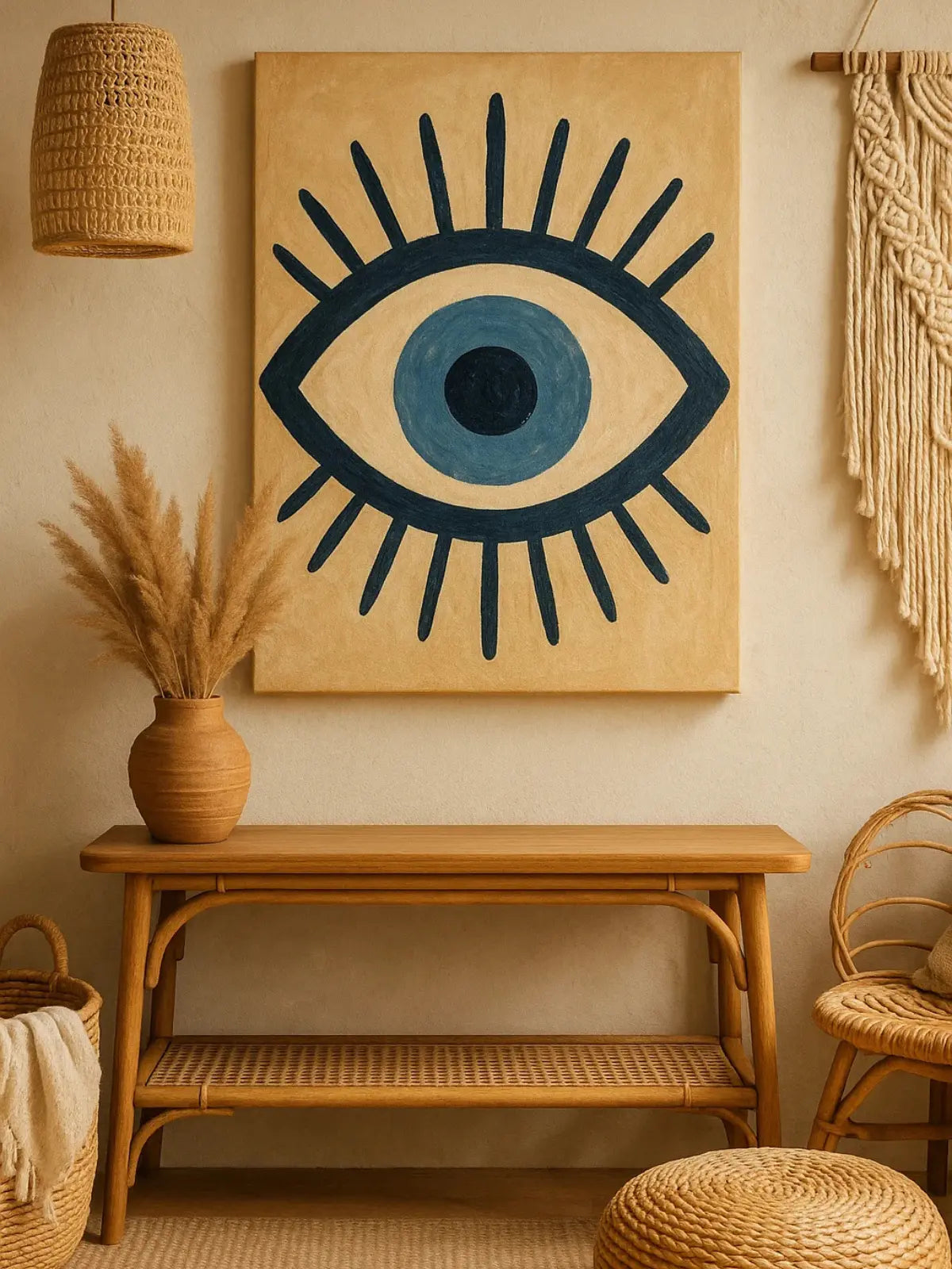 evil eye painting