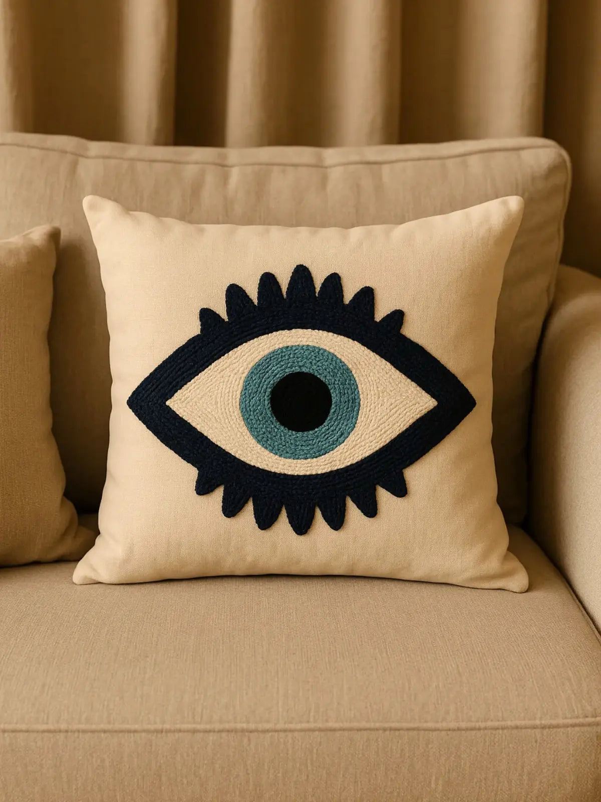 Evil eye pillow