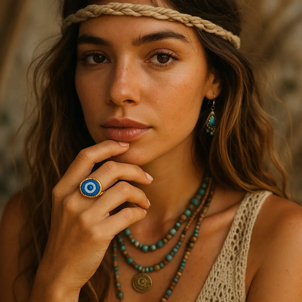 evil eye ring