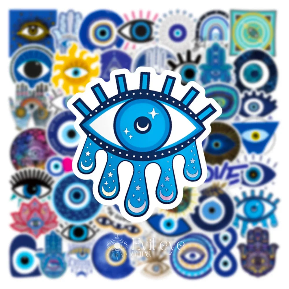 Evil Eye Sticker Patch