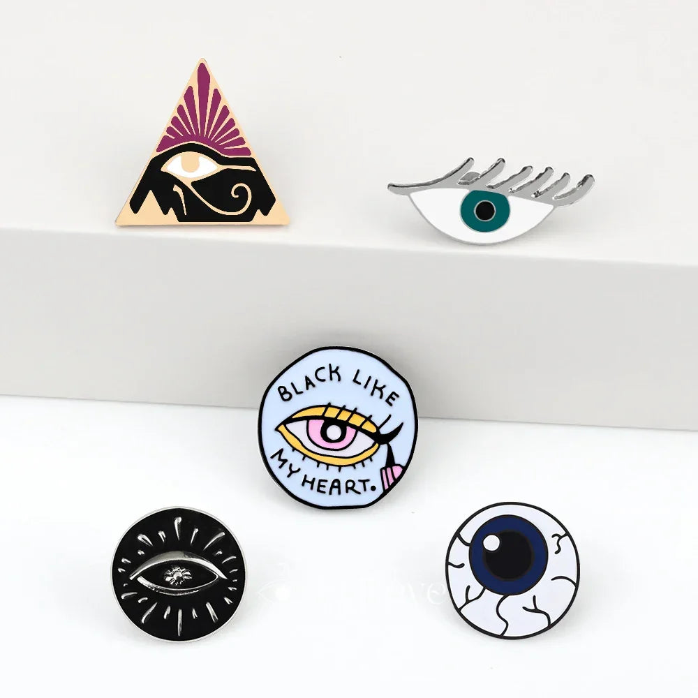 Metaphysical Evil Eye Pin