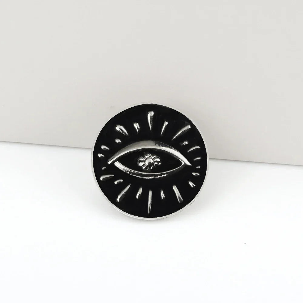 Metaphysical Evil Eye Pin - 2