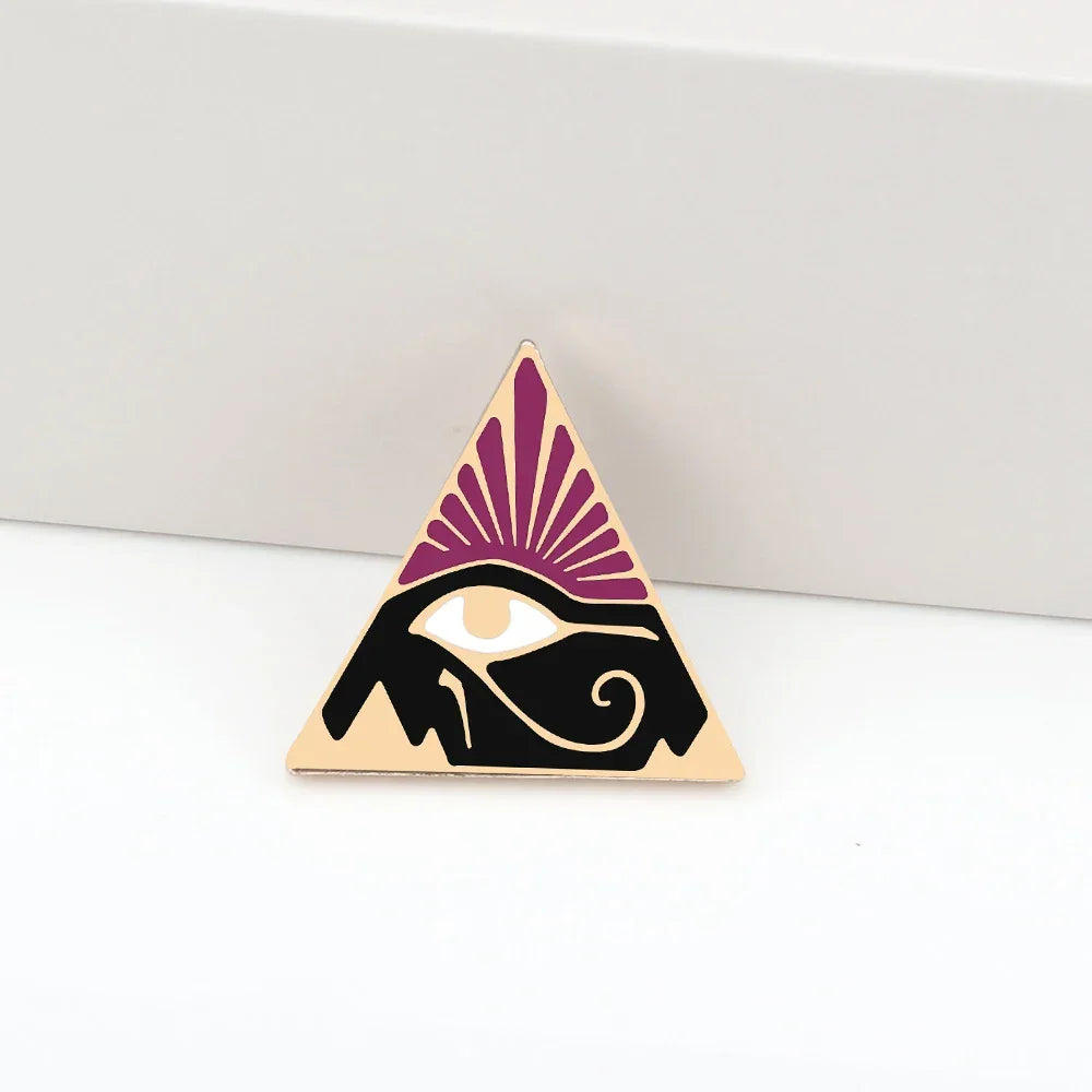 Metaphysical Evil Eye Pin - 3