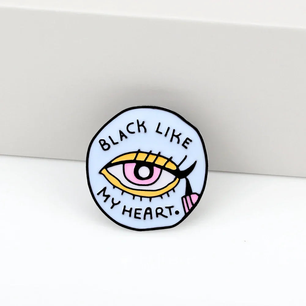 Metaphysical Evil Eye Pin - 4