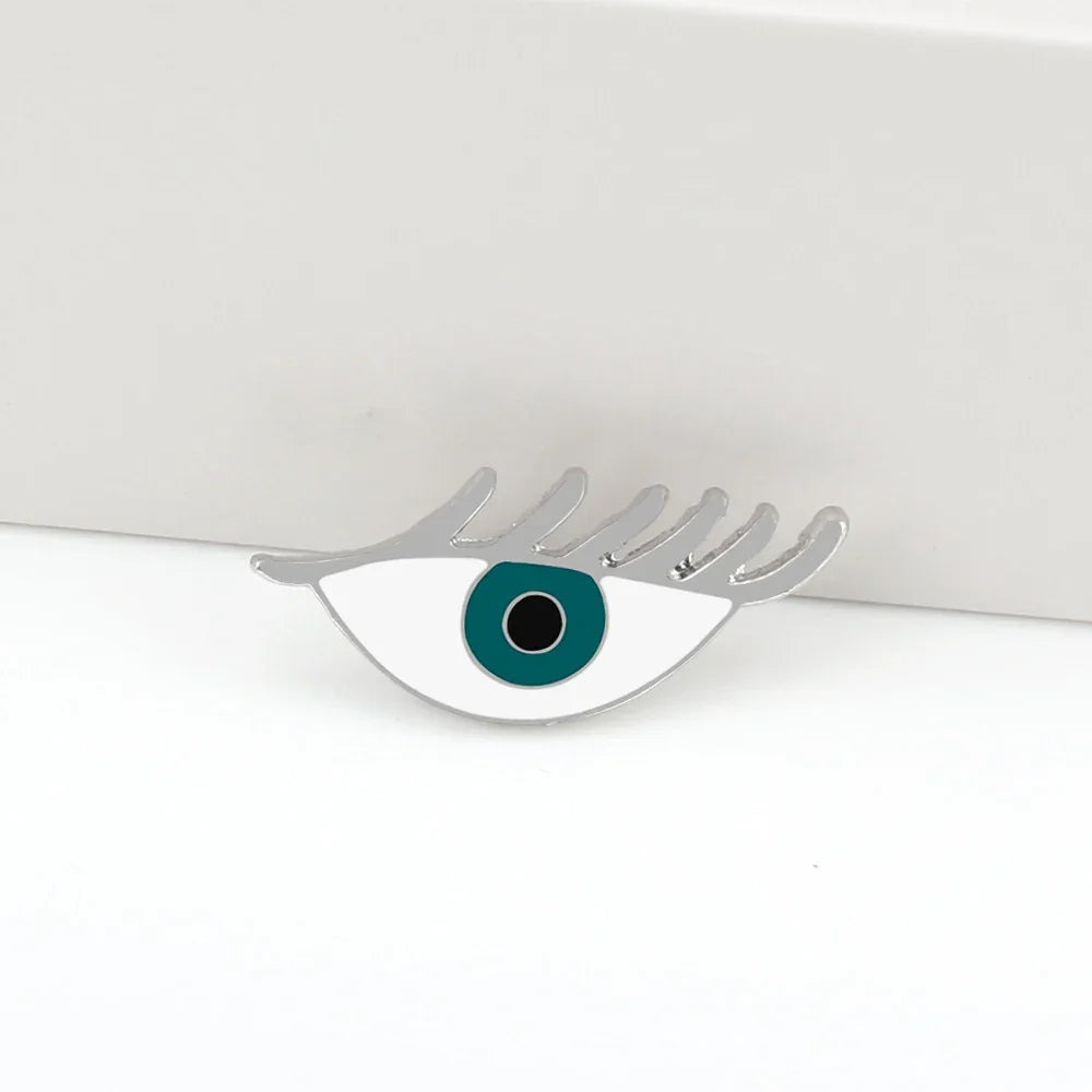 Metaphysical Evil Eye Pin - 5
