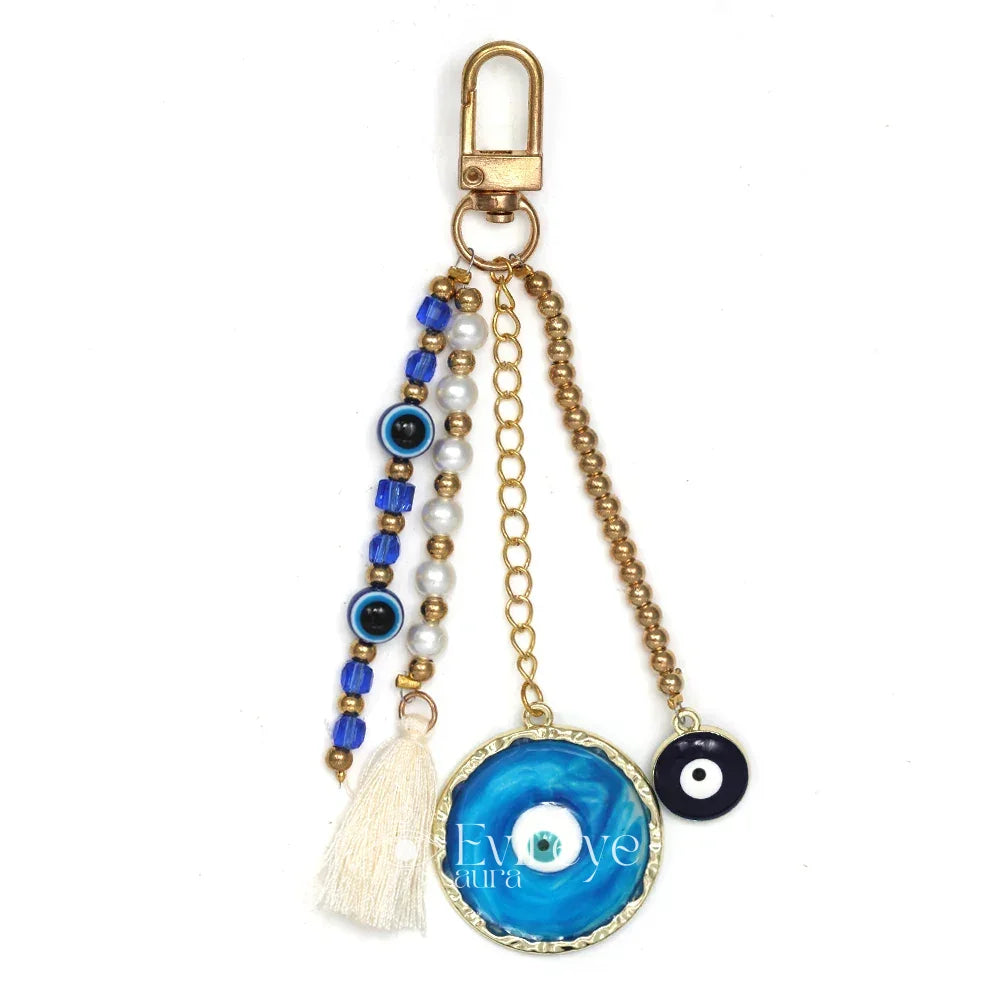 Multi Evil Eye Keychain - 10