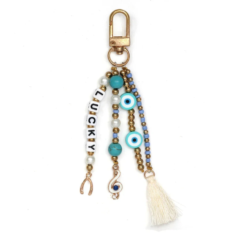 Multi Evil Eye Keychain - 11