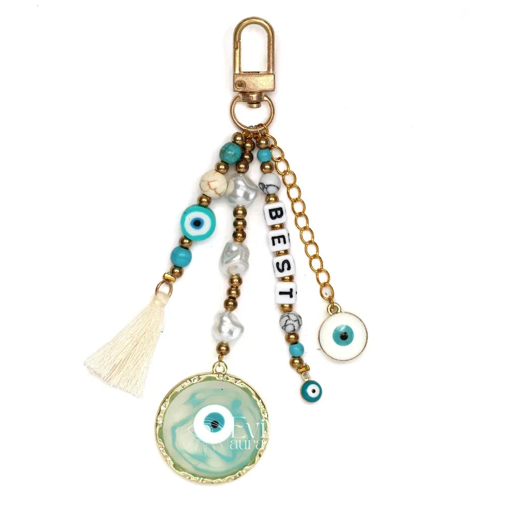 Multi Evil Eye Keychain - 14
