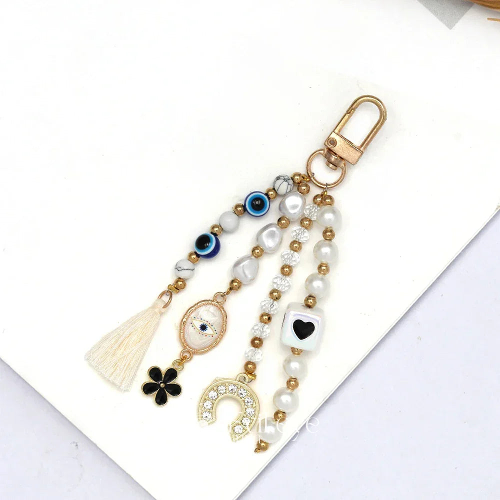 Multi Evil Eye Keychain