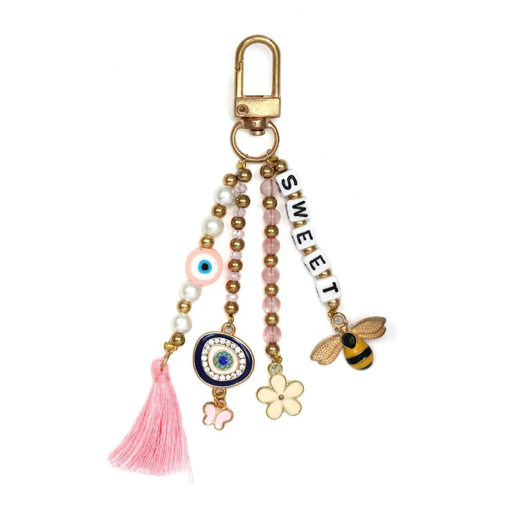 Multi Evil Eye Keychain - 3