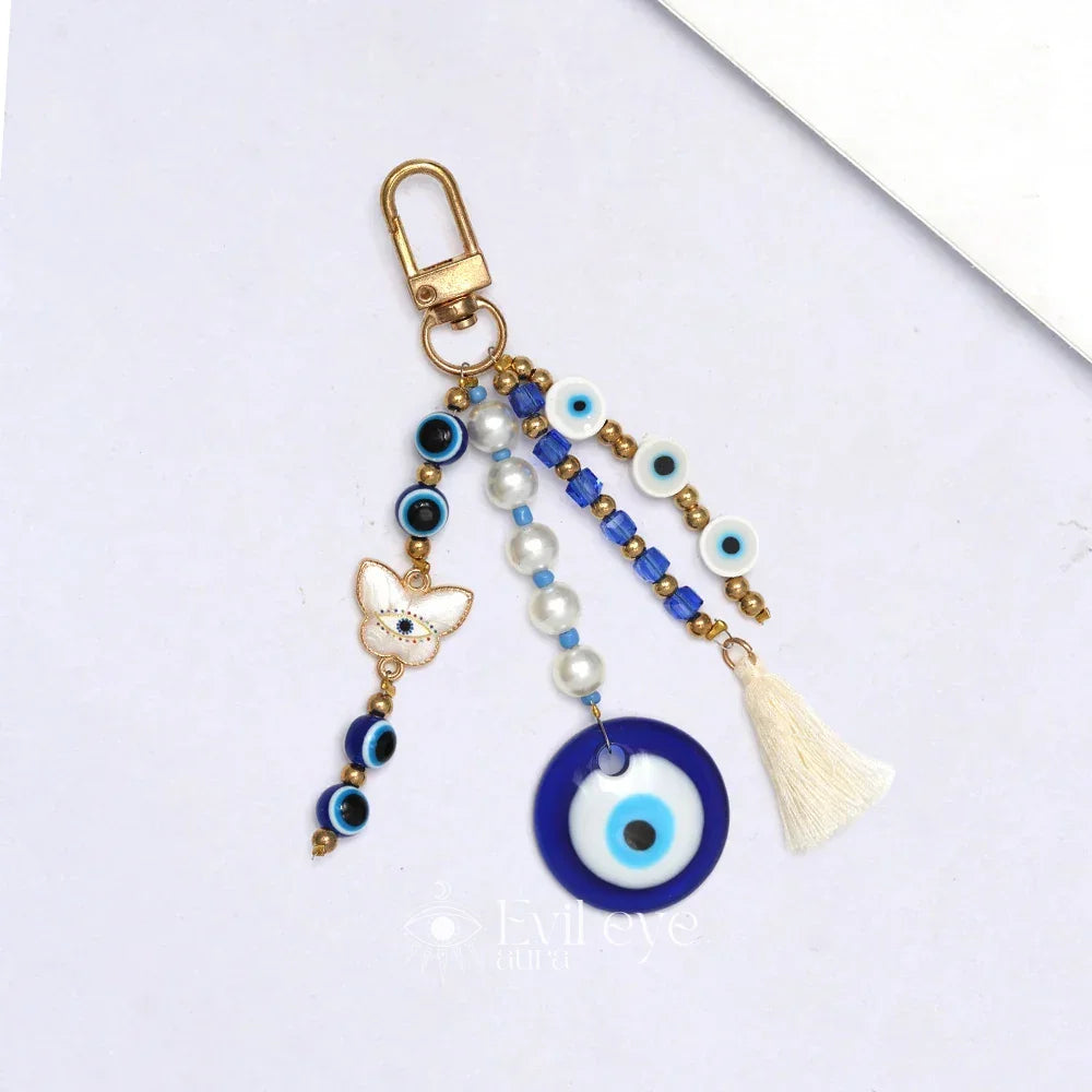 Multi Evil Eye Keychain