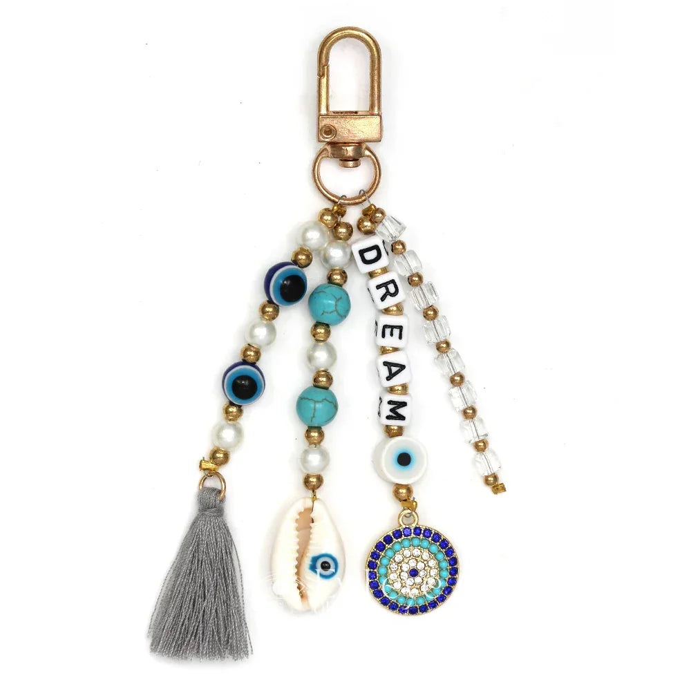 Multi Evil Eye Keychain - 6