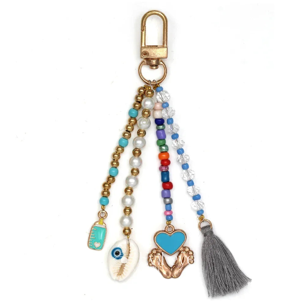 Multi Evil Eye Keychain - 9