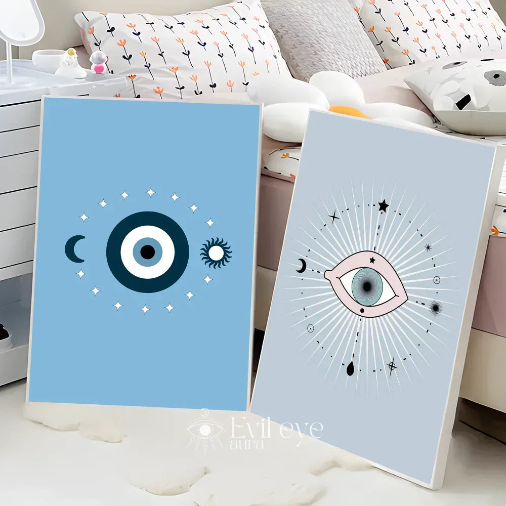 Pretty Evil Eye Painting