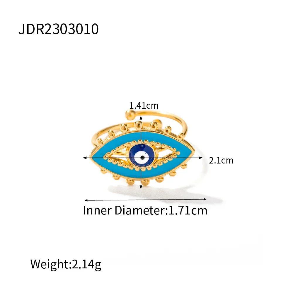 Real Evil Eye Ring - 2