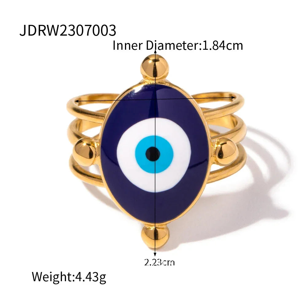 Real Evil Eye Ring - 3