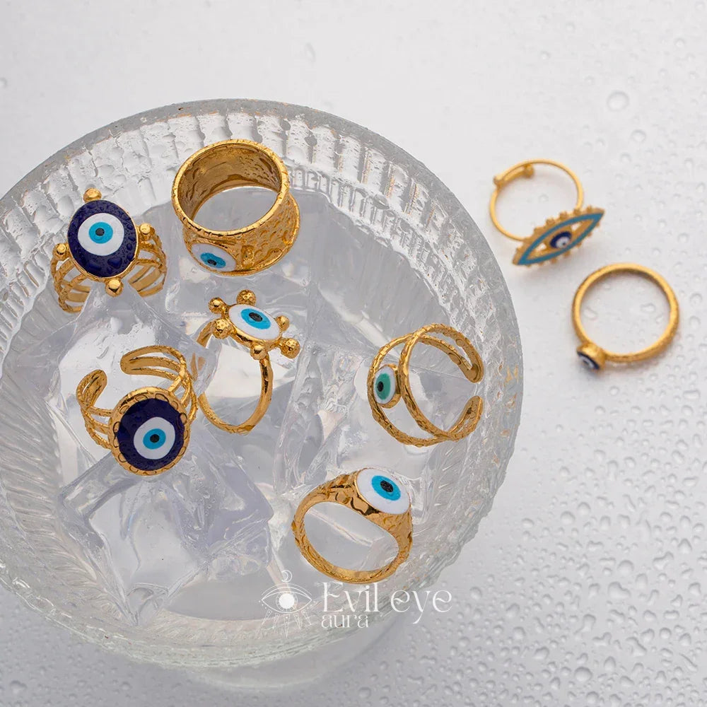 Real Evil Eye Ring
