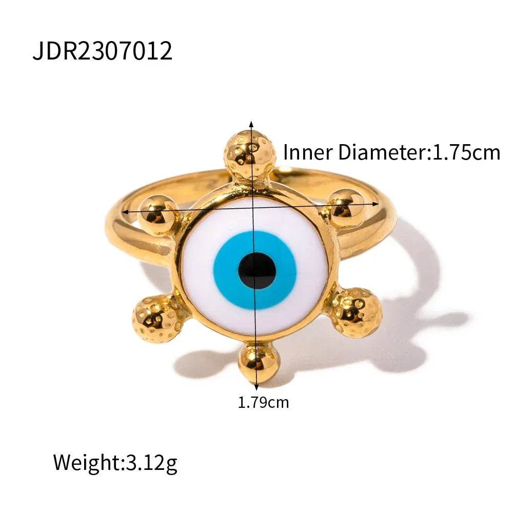 Real Evil Eye Ring - 6