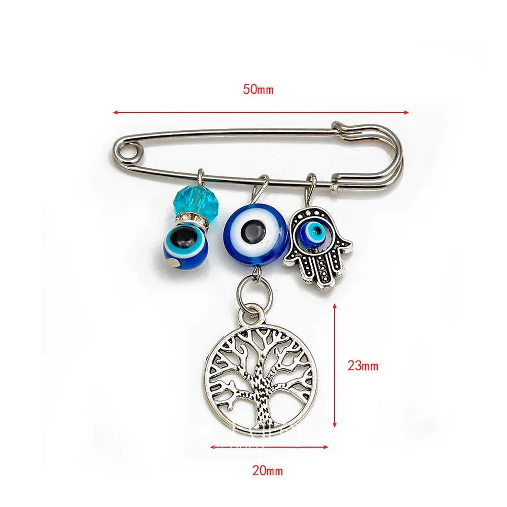 Tree of Life Evil Eye Pin
