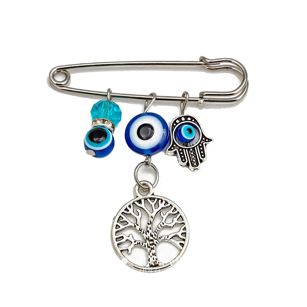 Tree of Life Evil Eye Pin
