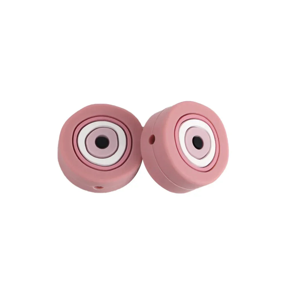 Turkish Evil Eye Beads - Pink