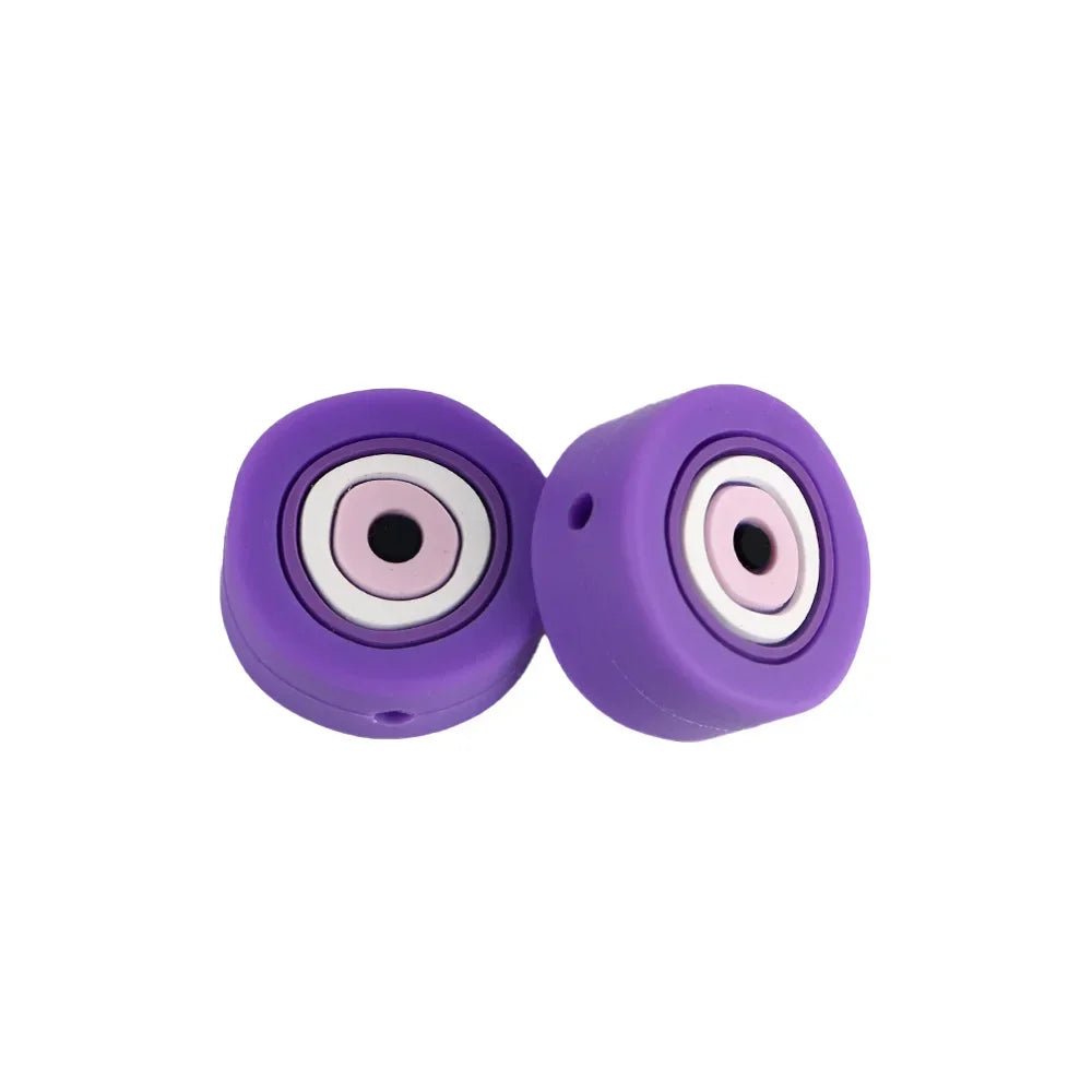 Turkish Evil Eye Beads - Purple