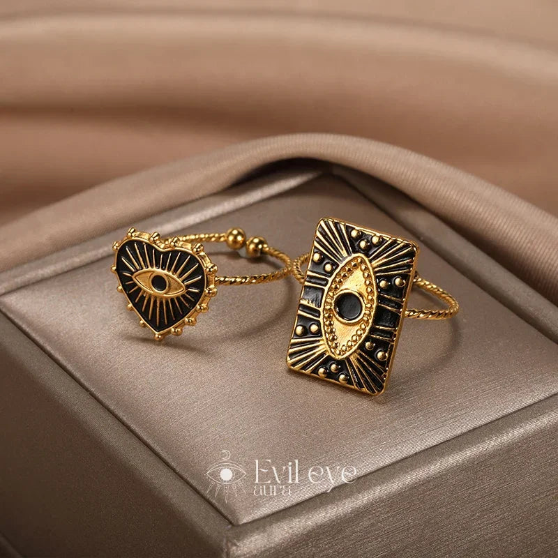 Vintage Evil Eye Ring