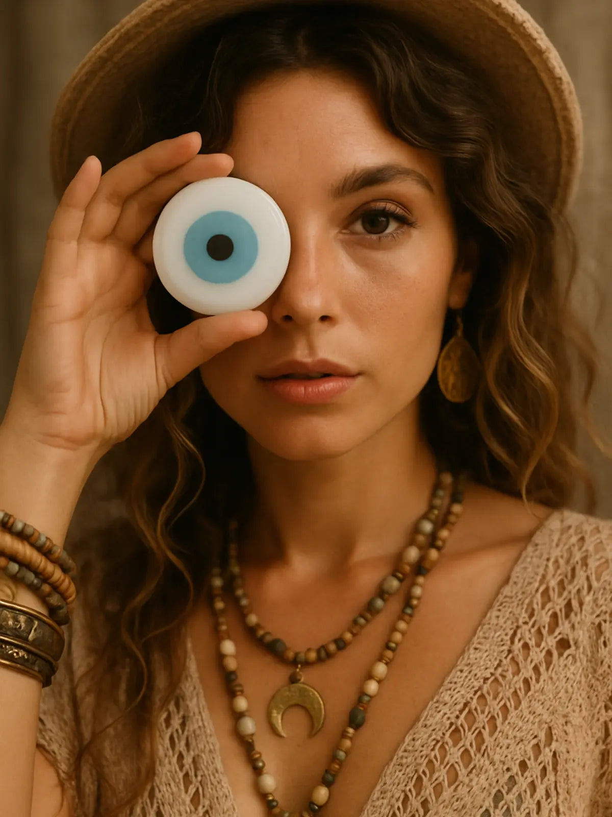 white evil eye color meaning
