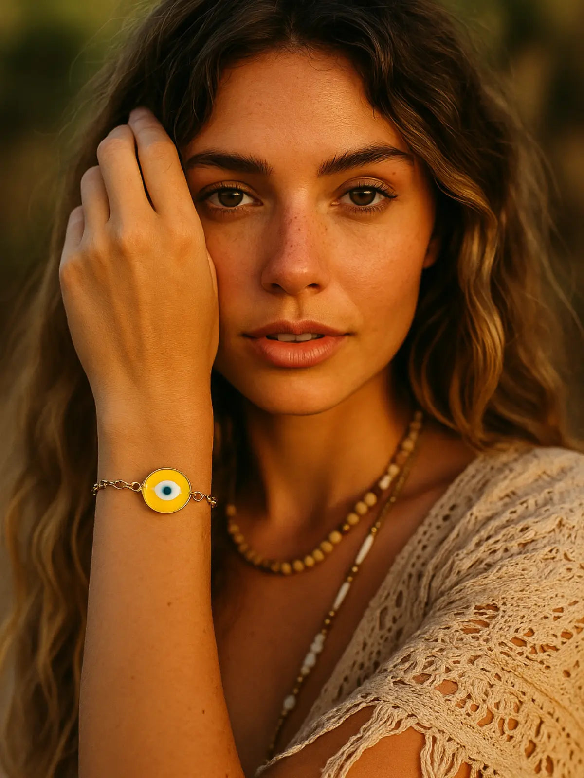 yellow evil eye meaning