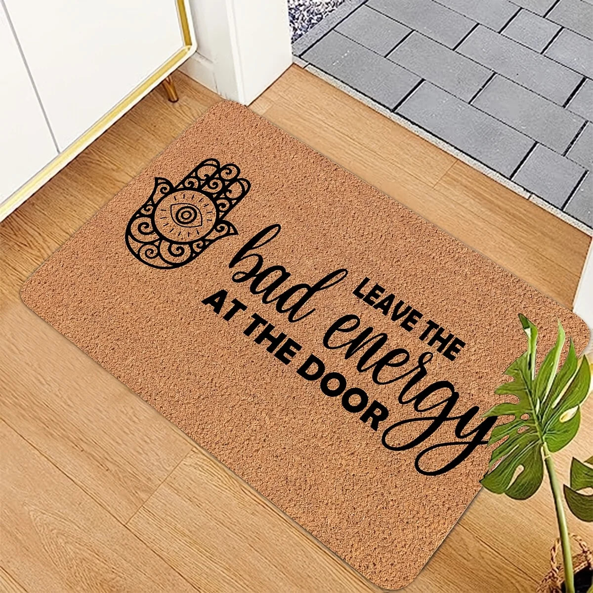 Leave Bad Energy Doormat