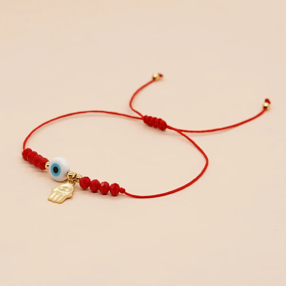 Red String Evil Eye Bracelet