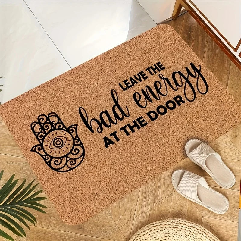 Leave Bad Energy Doormat