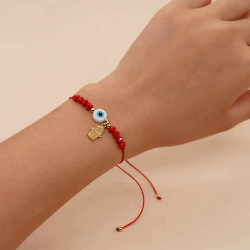 Red String Evil Eye Bracelet